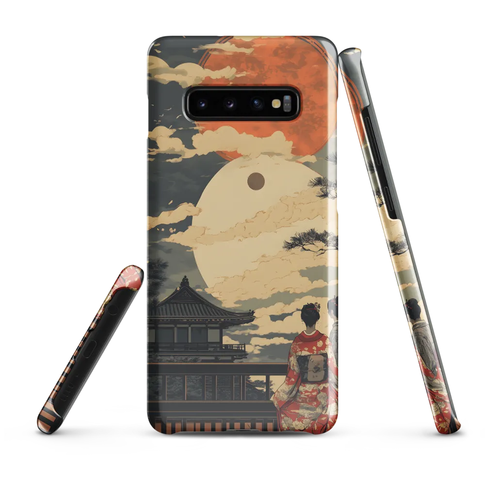 Under the Embrace of the Moon | Phone Case |  S10 Plus | Snap Case | Glossy