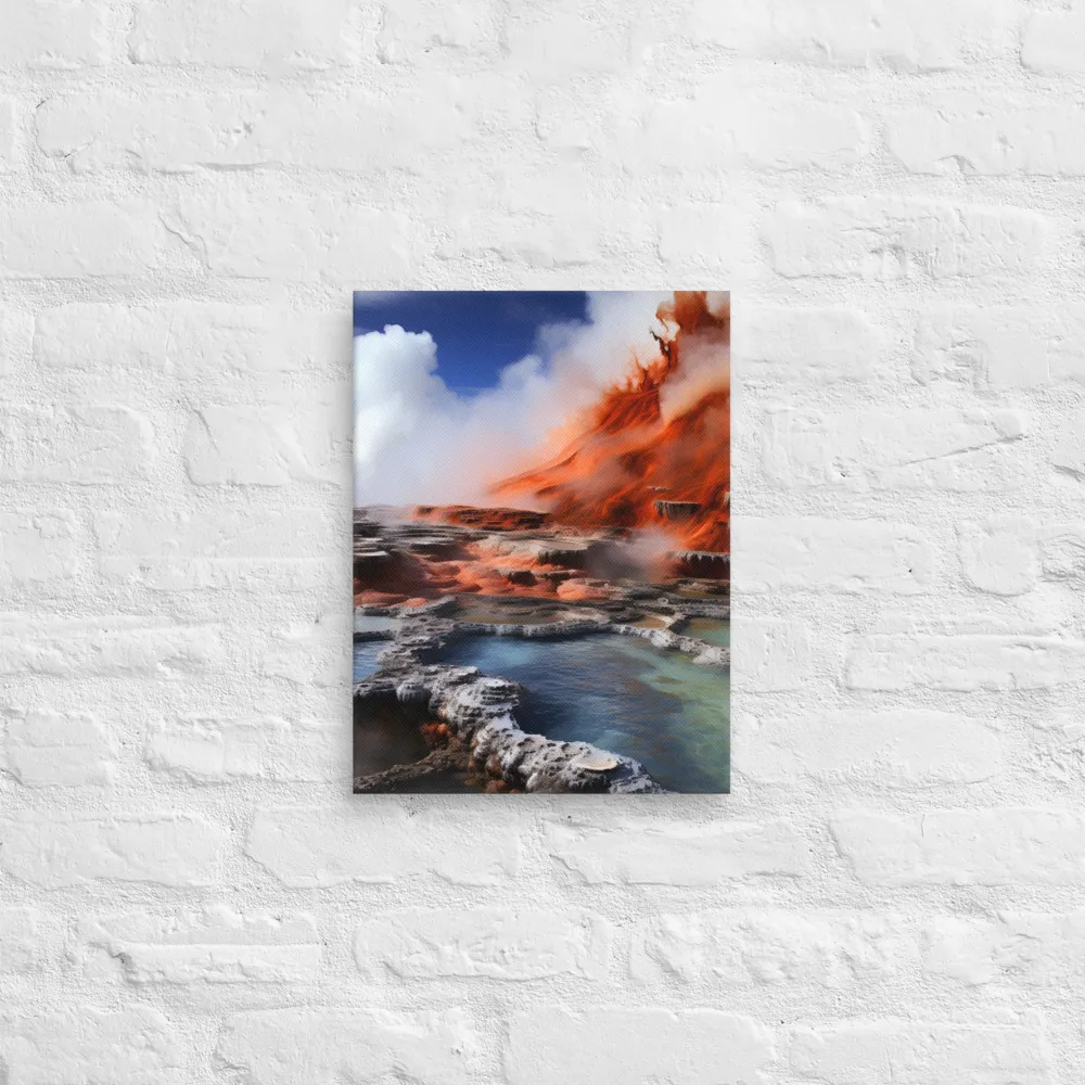 Nature's Fury: The Volcano's Expression