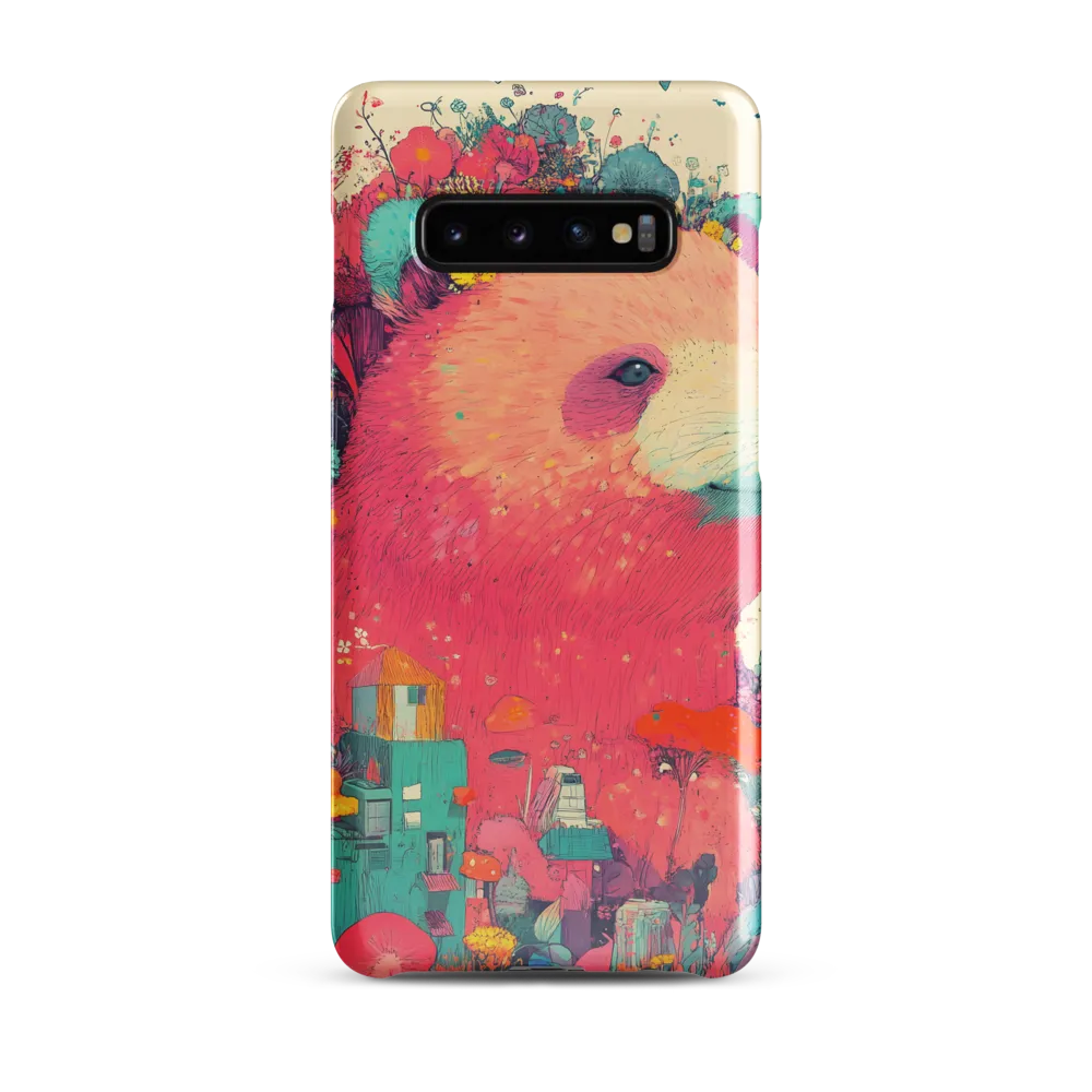 Whimsical Bear Blossom | Phone Case |  S10 Plus | Snap Case | Glossy