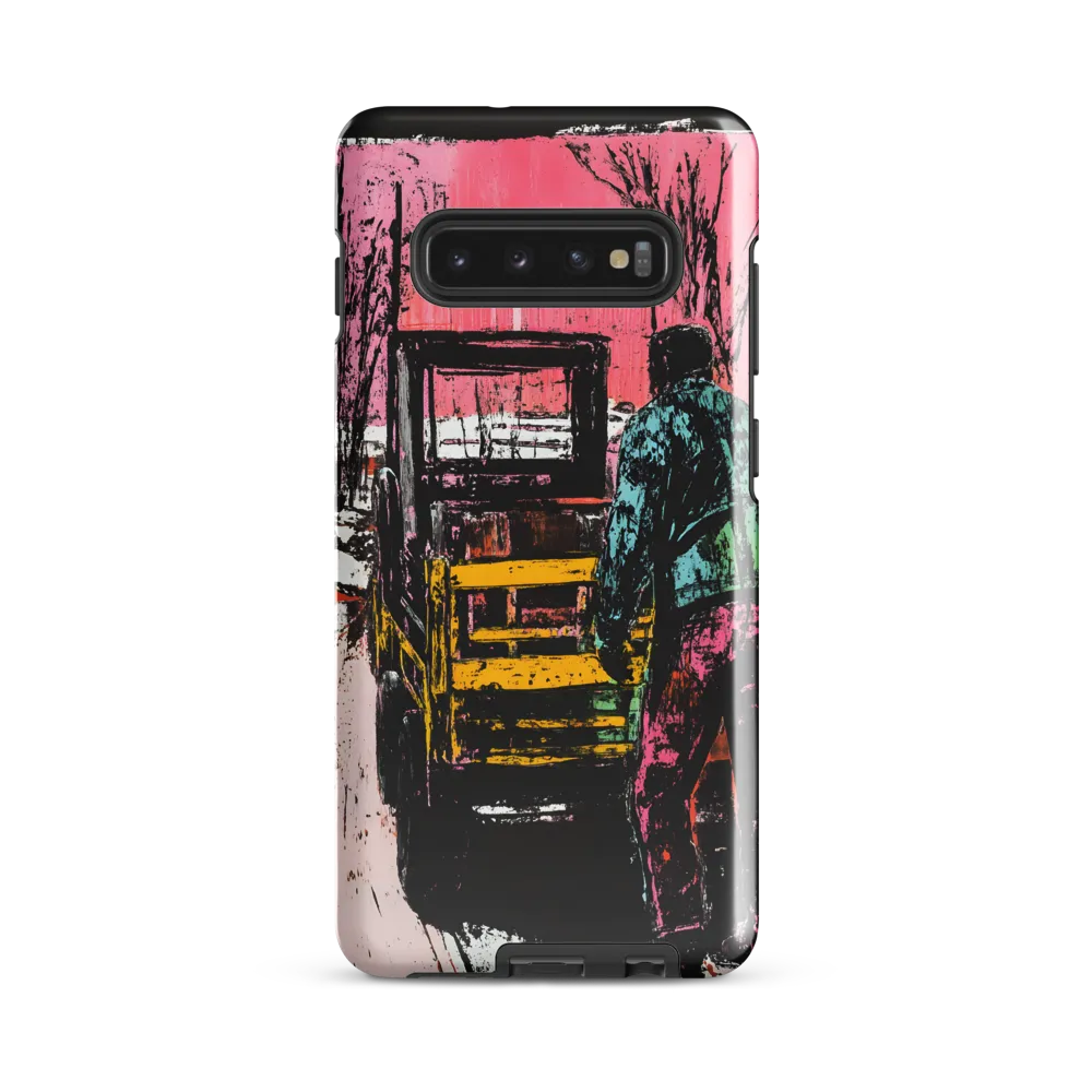 Resilience in Winter's Grip | Phone Case |  S10 Plus | Tough Case | Glossy