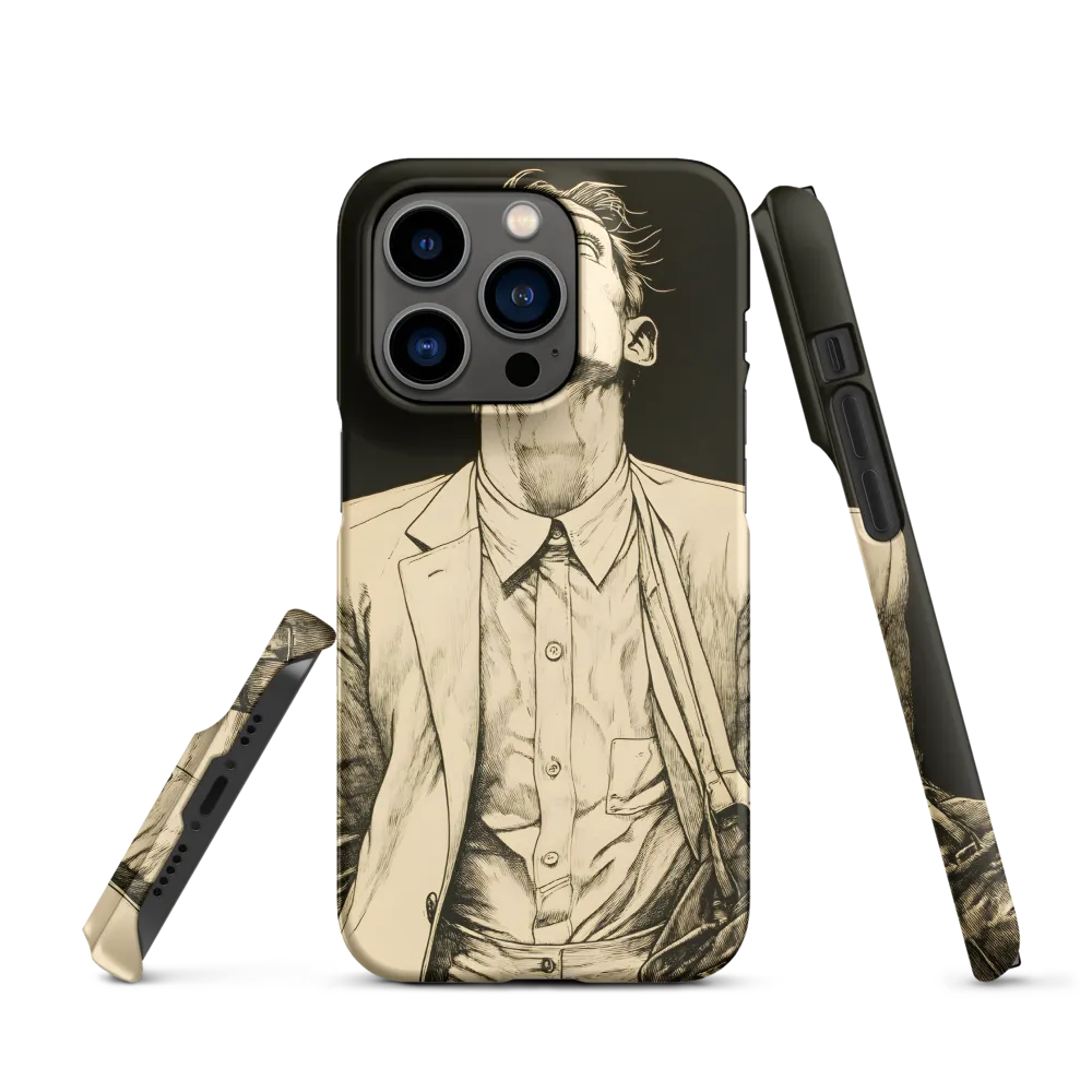 Desperate Gaze | Phone Case |  14 Pro | Snap Case | Matte