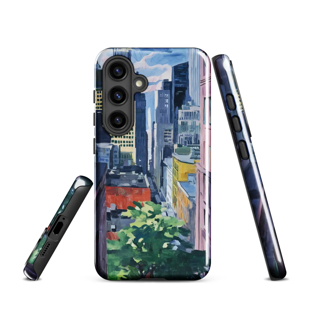 Urban Symphony: A Cityscape in Color