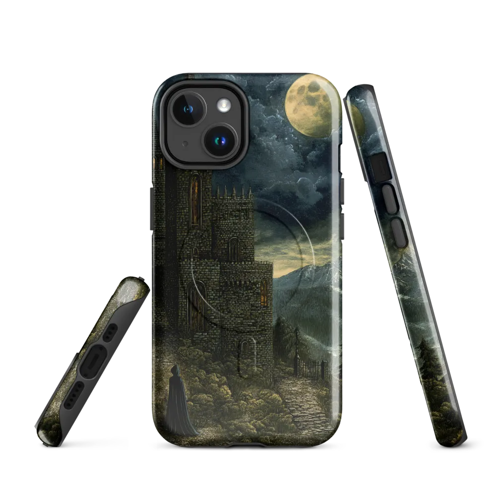 Whispers of the Moonlit Castle | Phone Case |  14 | MagSafe® Tough Case | Glossy