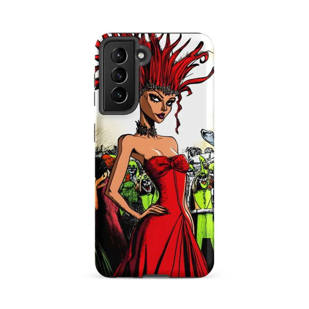 Fiery Elegance: A Fashion Statement