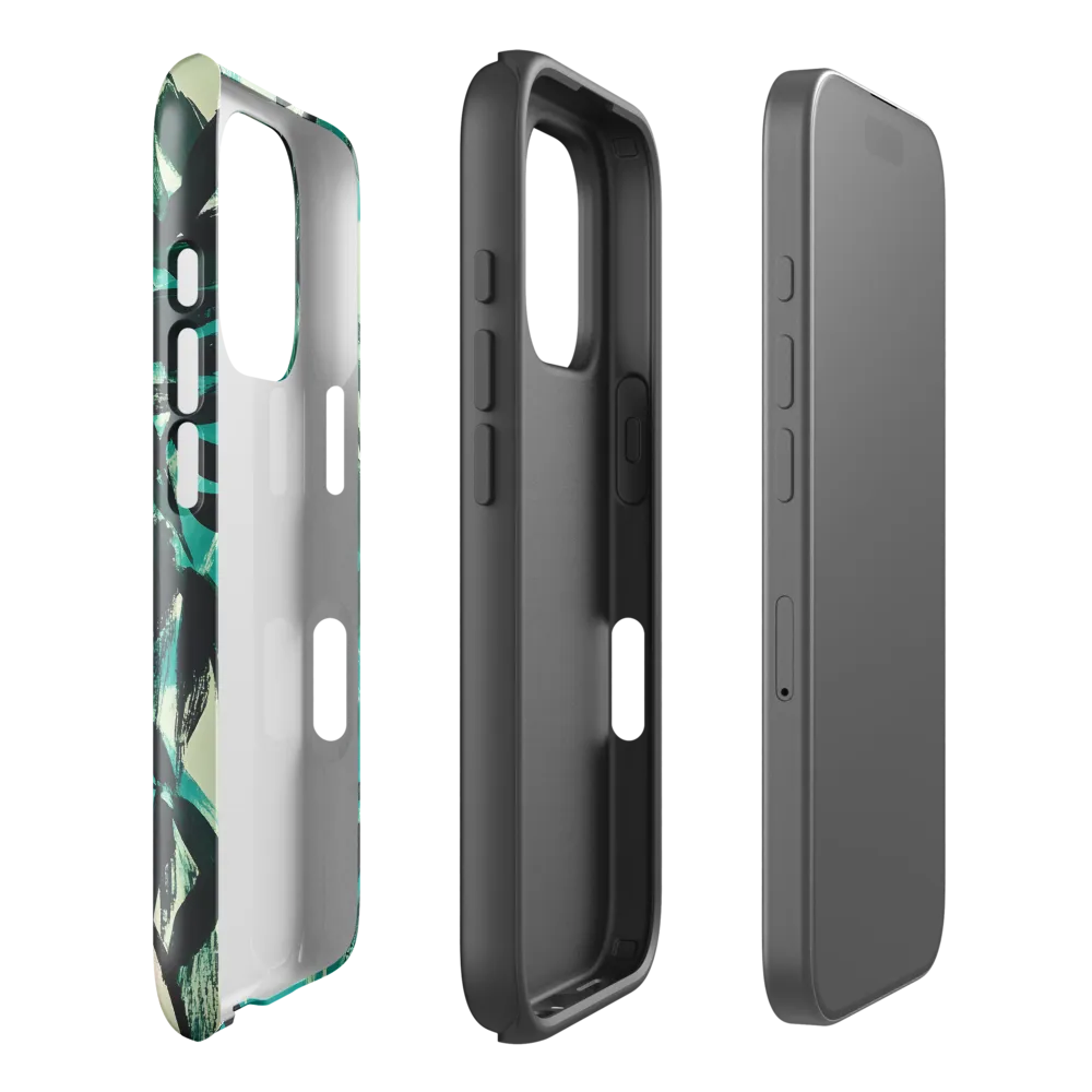 Curious Giraffe in Lush Greenery | Phone Case |  16 Pro | Tough Case | Glossy