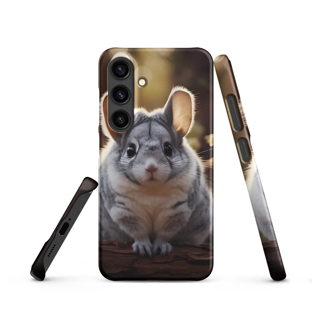 Curious Chinchilla in the Forest