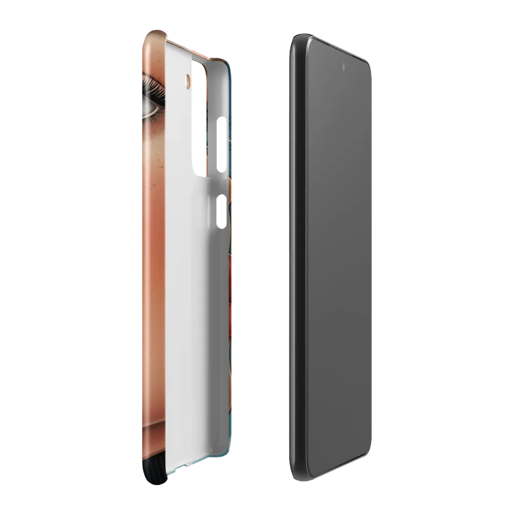 Serenity in Blue | Phone Case |  S21 Plus | Snap Case | Glossy