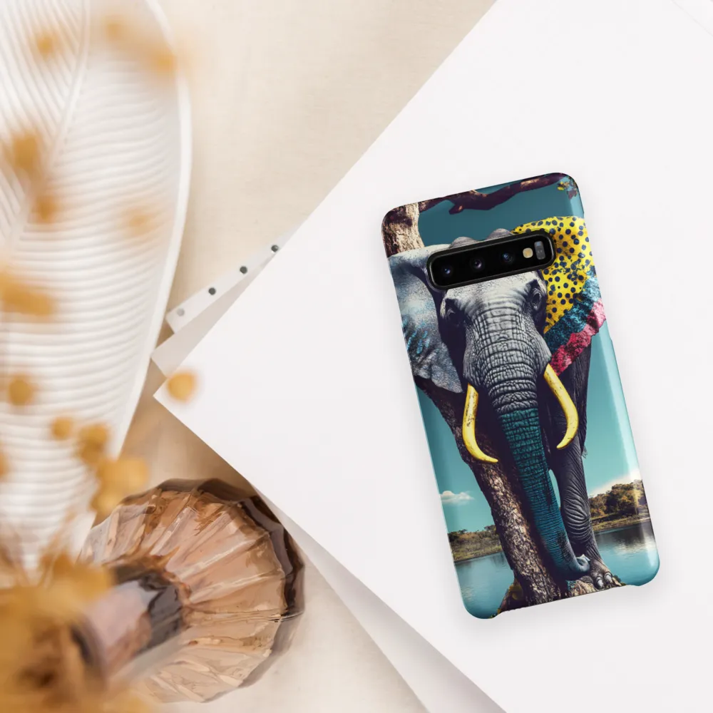 Playful Elegance: The Surreal Elephant