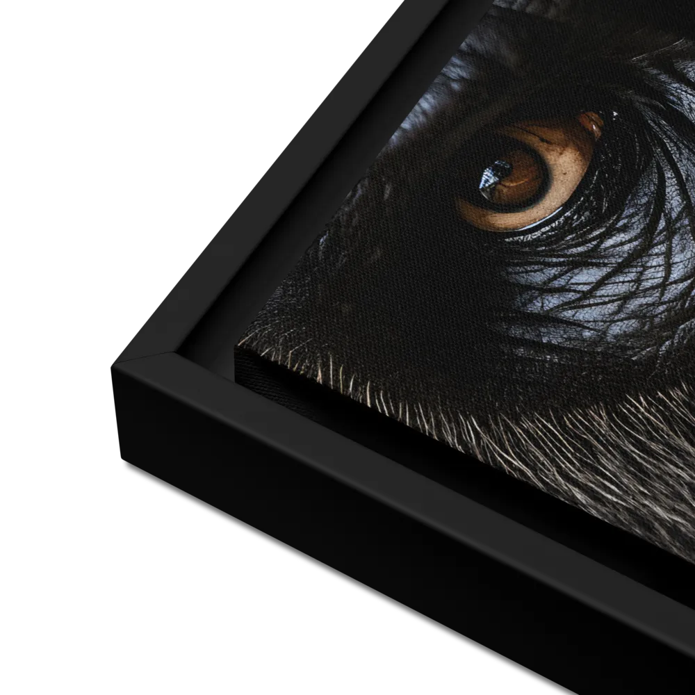 Gaze of the Wild: A Gorilla's Portrait
