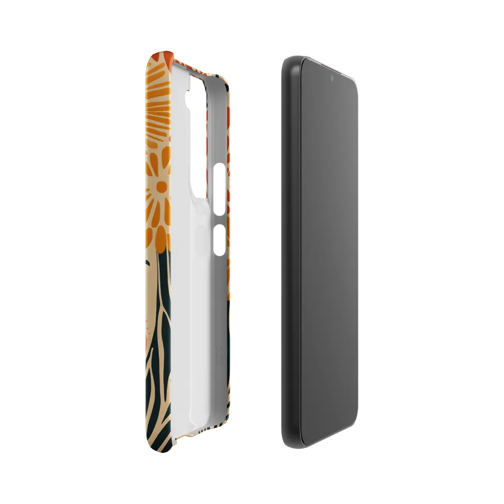 Serenity in Bloom | Phone Case |  S22 | Snap Case | Matte