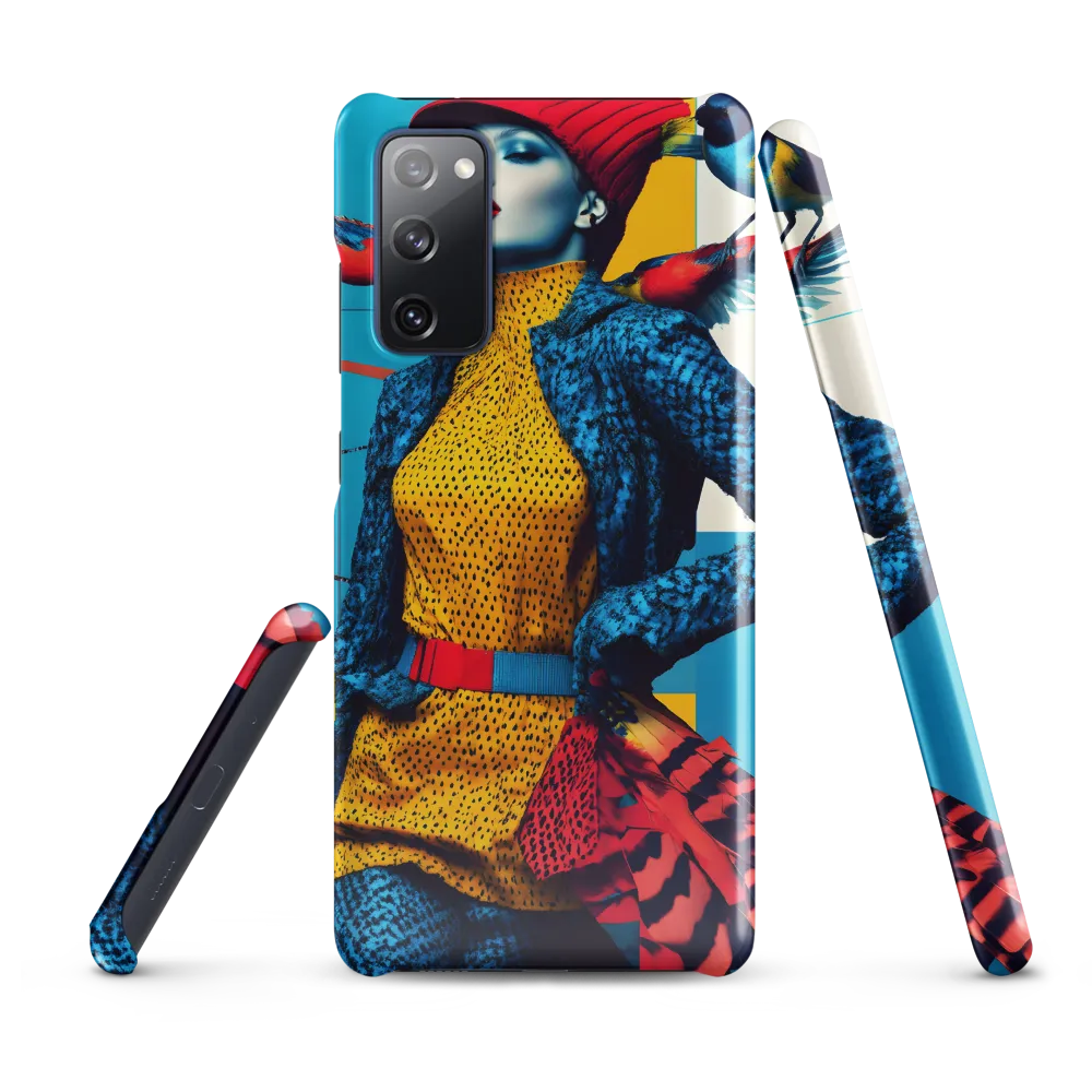 Vibrant Fusion of Nature and Fashion
