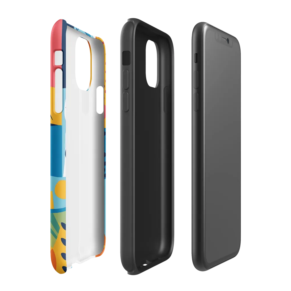 Vibrant Geometric Visage