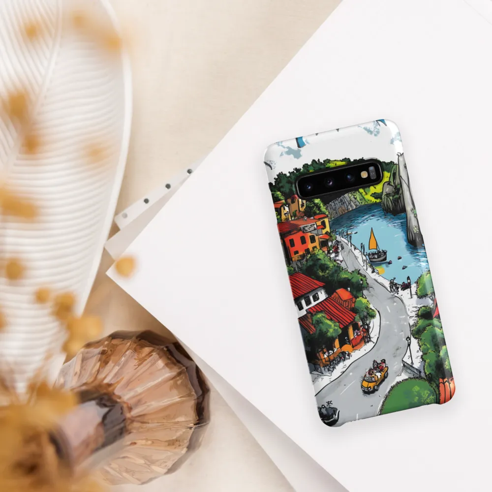 Whimsical Village by the Water