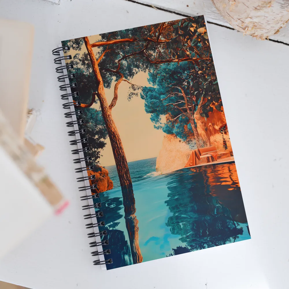 Reflections of Tranquility | Spiral Notebook