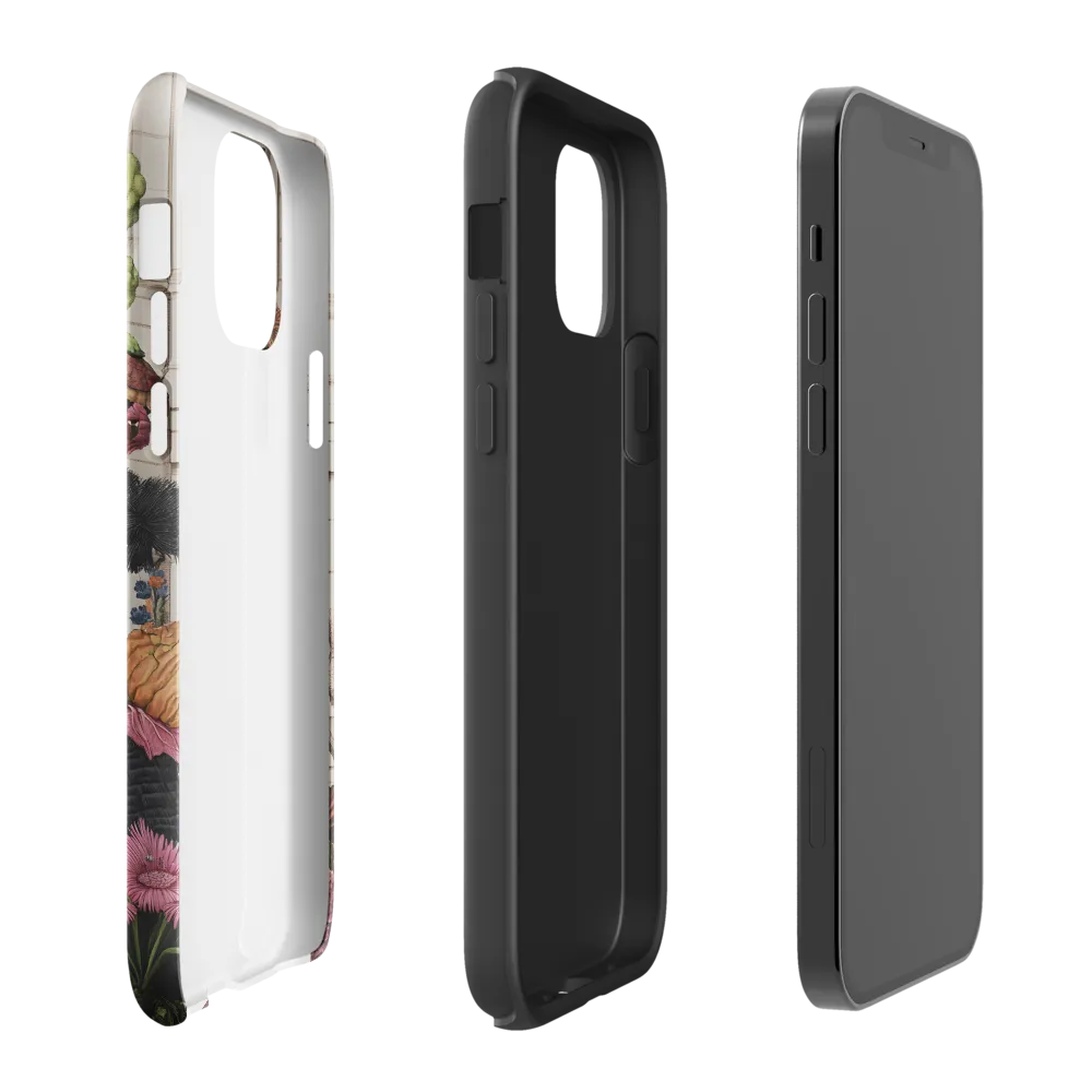 Reimagined Vitality: A Whimsical Encounter | Phone Case |  12 | Tough Case | Glossy