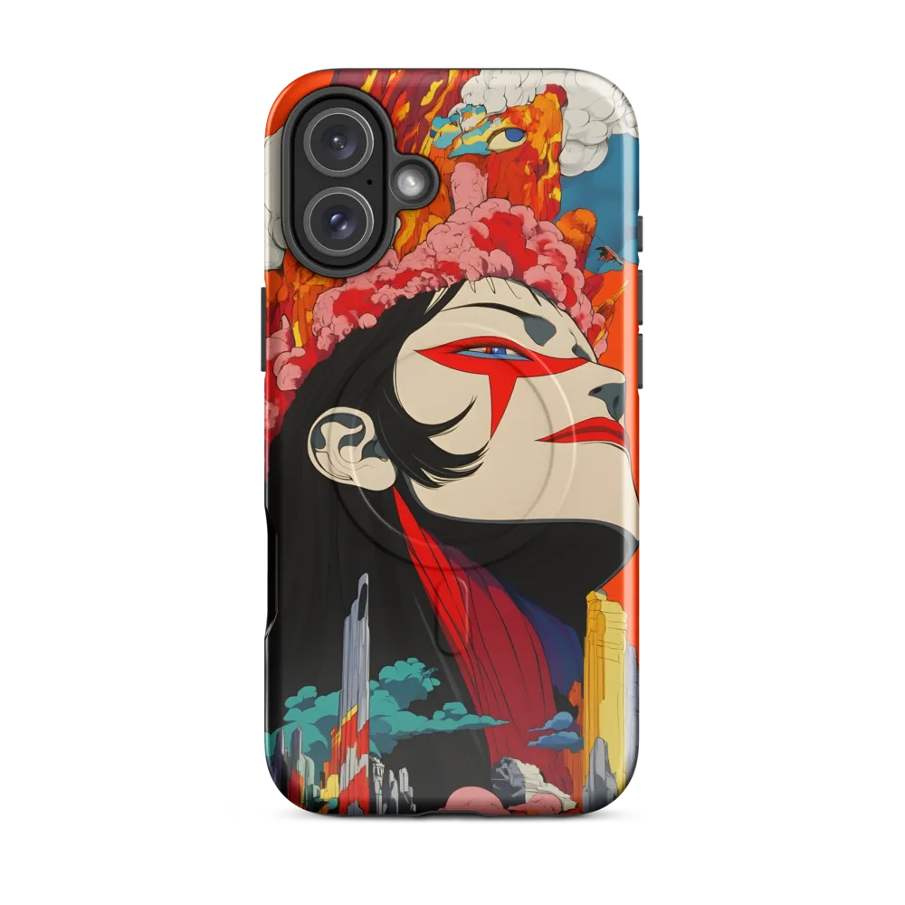 Eruption of Power | Phone Case |  16 Plus | MagSafe® Tough Case | Glossy