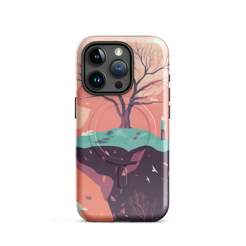 Contemplating Solitude | Phone Case |  15 Pro | MagSafe® Tough Case | Glossy