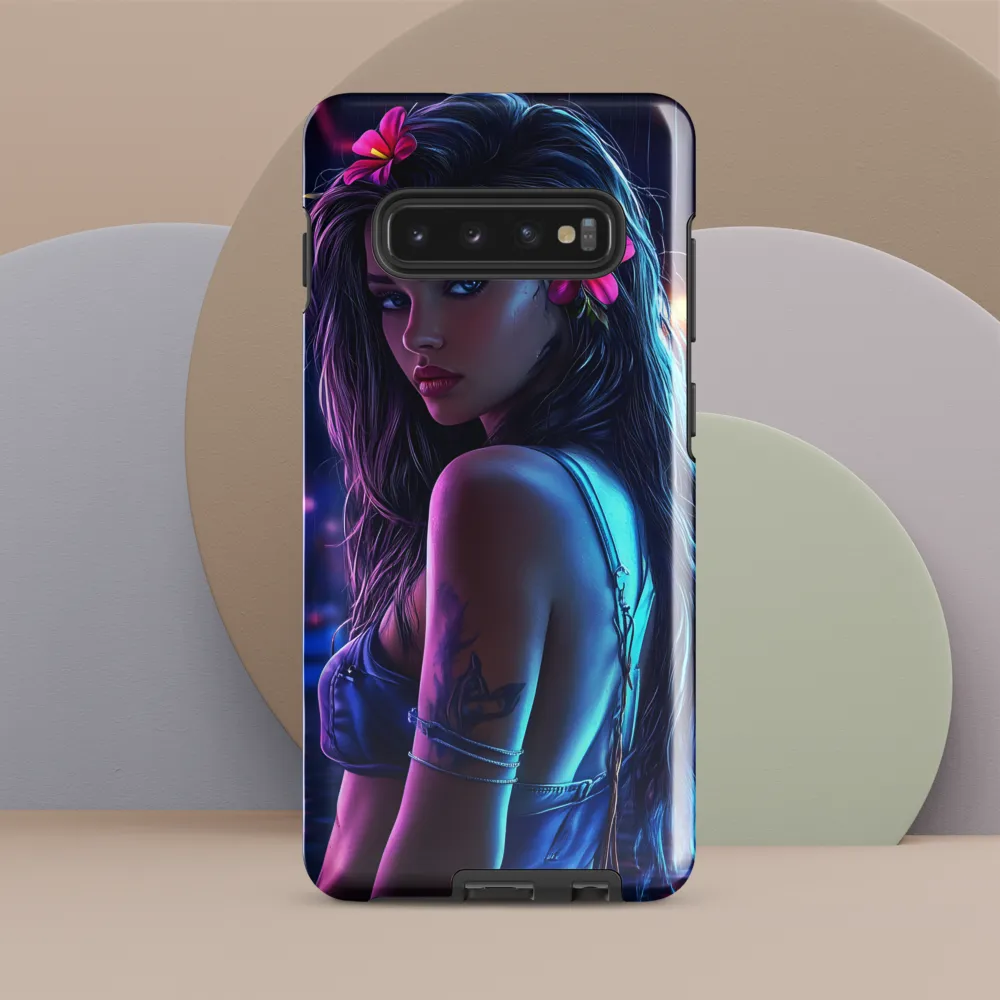 Neon Allure | Phone Case |  S10 Plus | Tough Case | Glossy