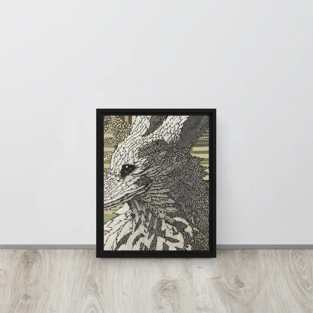 Reflections of the Forest | Canvas with Black Frame | 11″×14″