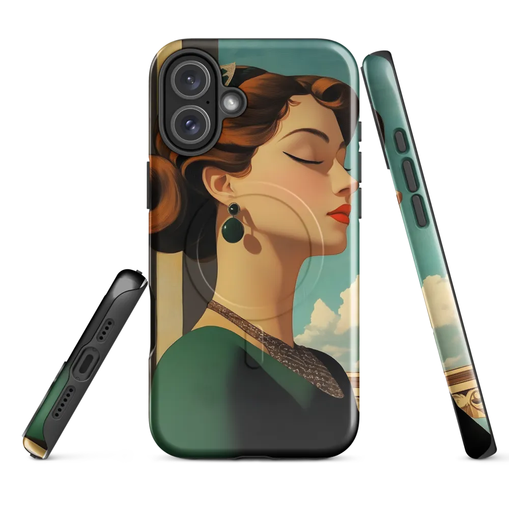 Elegance in Art Deco: A Portrait of Grace
