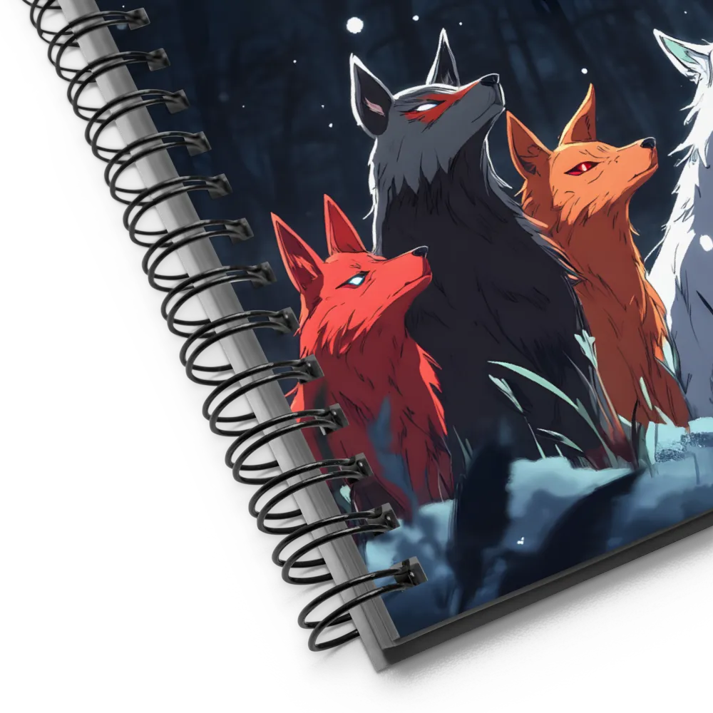 Guardians of the Night | Spiral Notebook