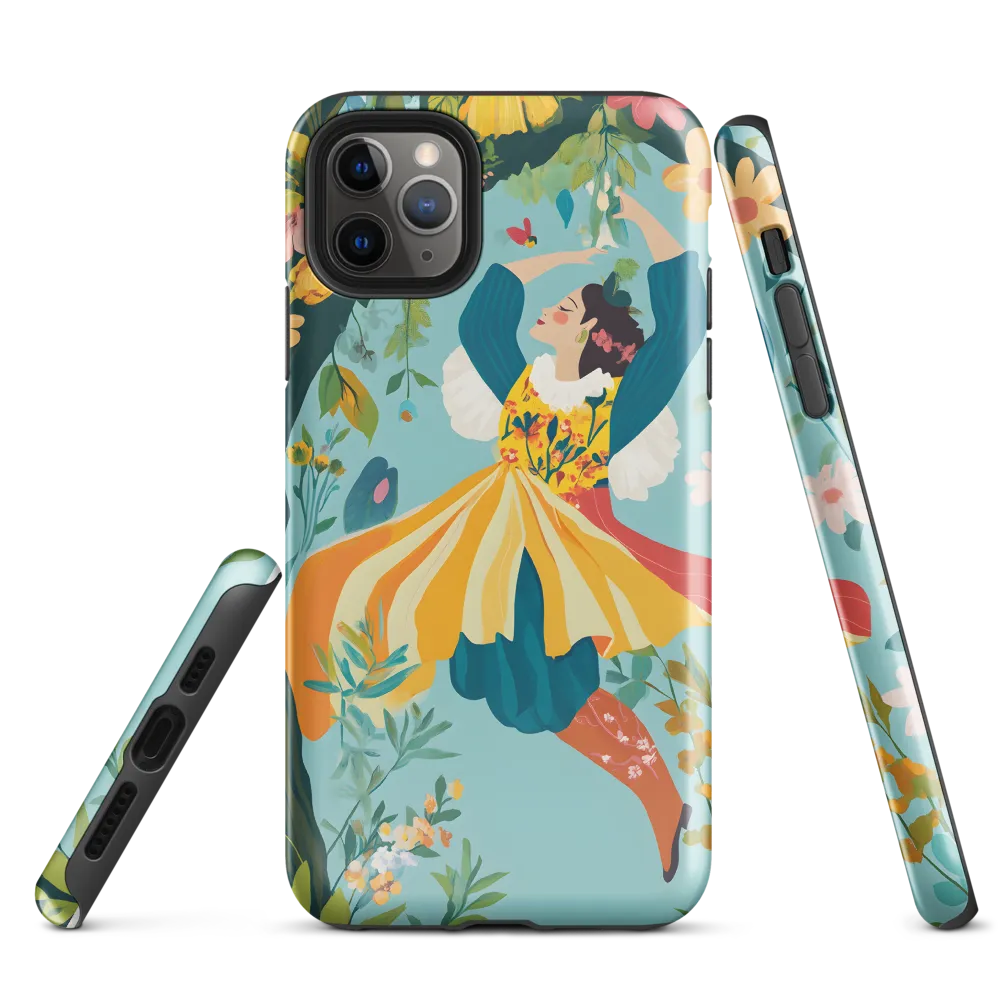 Dancing in Nature's Embrace | Phone Case |  11 Pro Max | Tough Case | Glossy