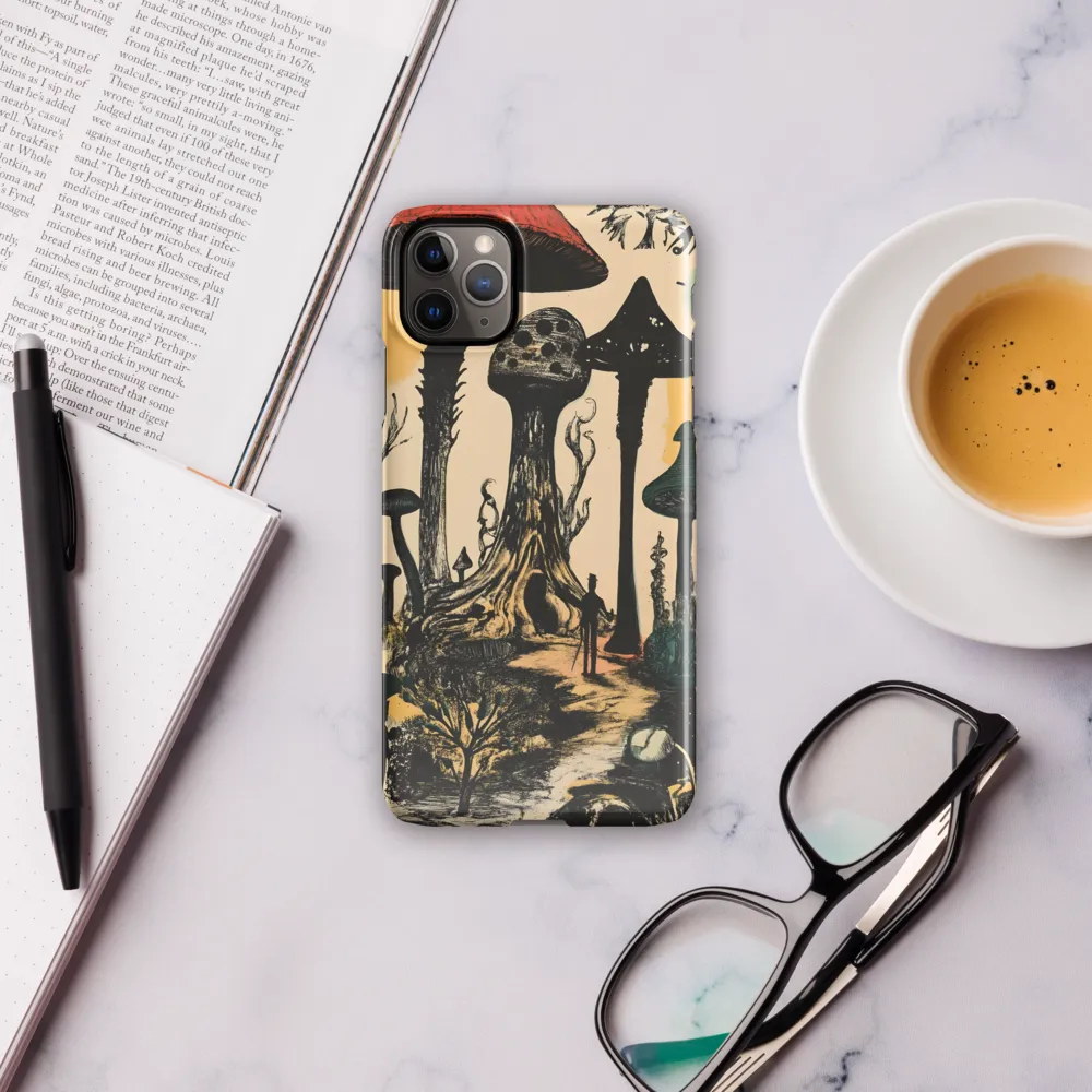 Whimsical Mycelium Realm | Phone Case |  11 Pro Max | Snap Case | Glossy