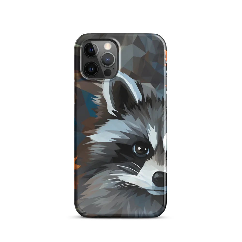Whispers of Autumn: The Raccoon's Gaze