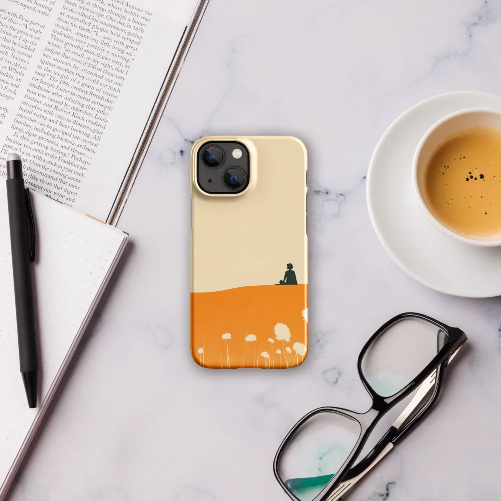 Quiet Contemplation | Phone Case |  13 Mini | Snap Case | Glossy