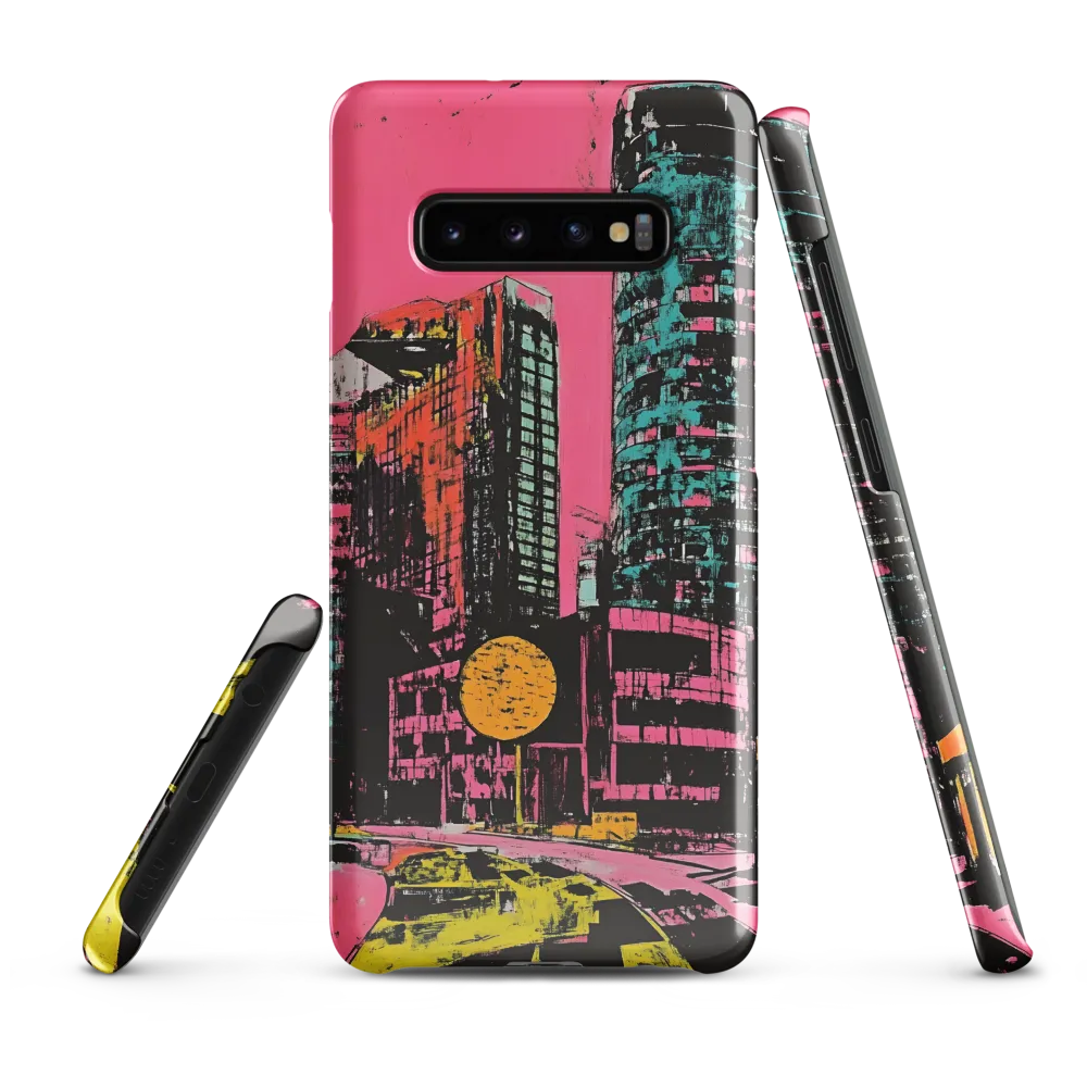 Urban Vibrance: A Kaleidoscope of Colors | Phone Case |  S10 Plus | Snap Case | Glossy