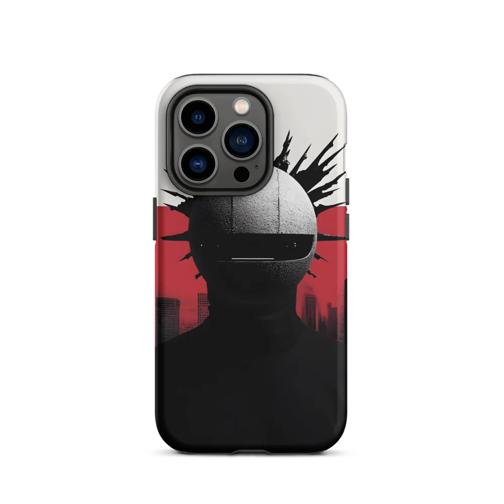 Mysterious Urban Figure | Phone Case |  14 Pro | Tough Case | Matte