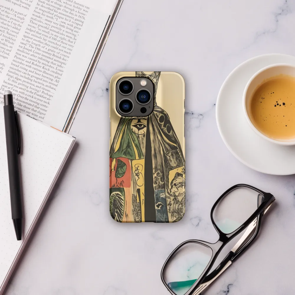 Mystical Cloak of Symbols | Phone Case |  14 Pro | Snap Case | Matte