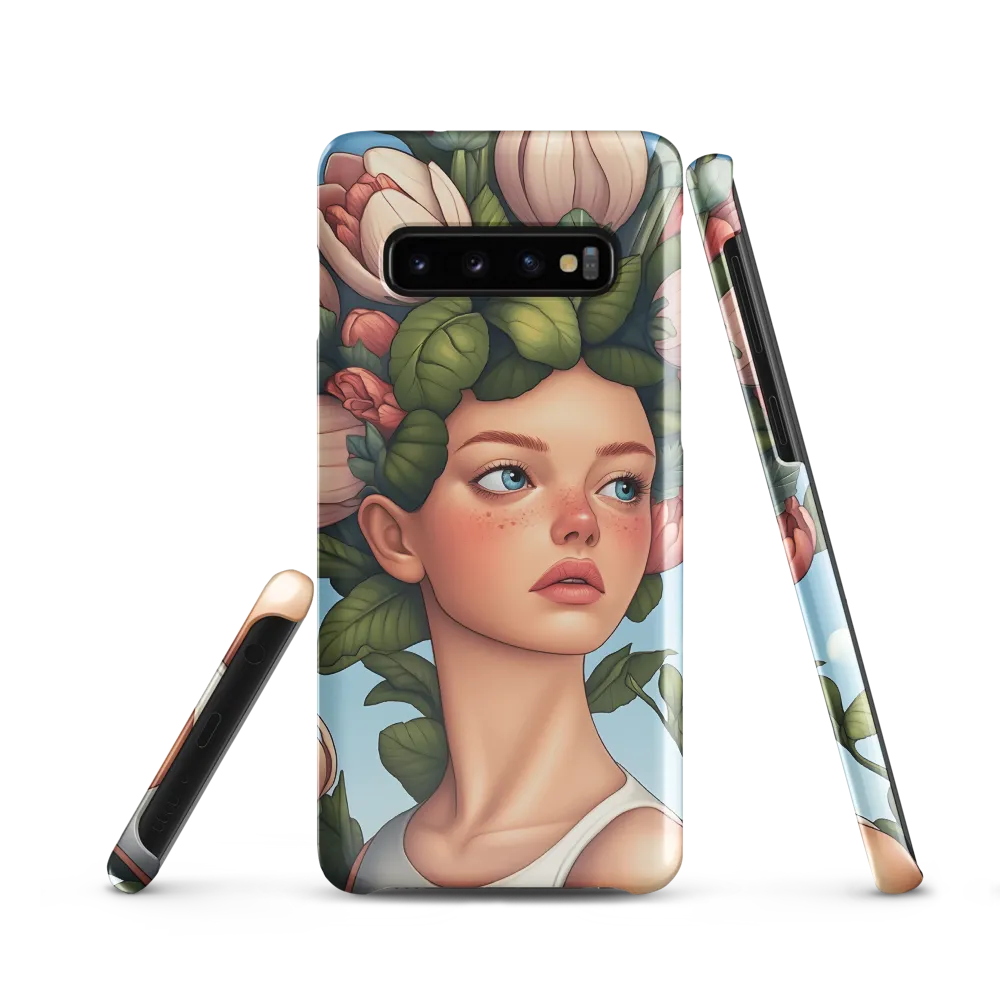 Whispers of Serenity | Phone Case |  S10 | Snap Case | Glossy