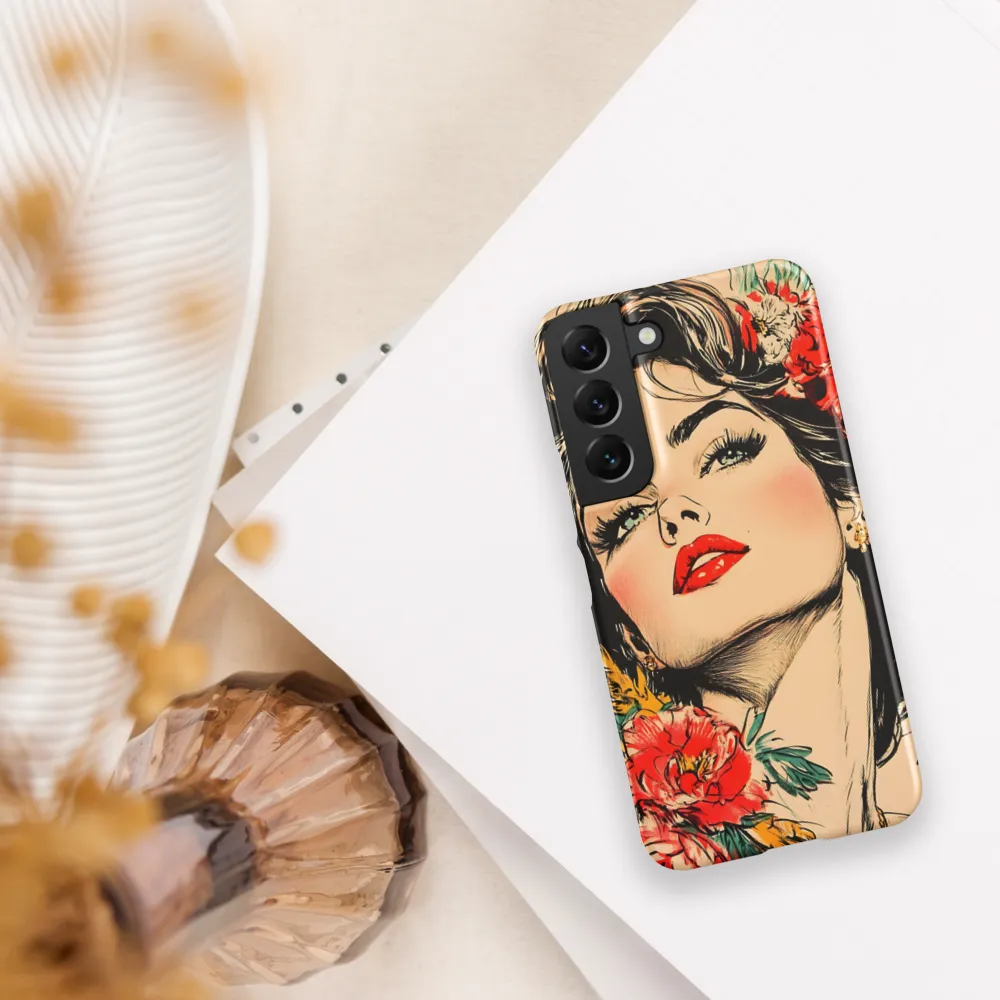 Radiance in Red: A Portrait of Elegance