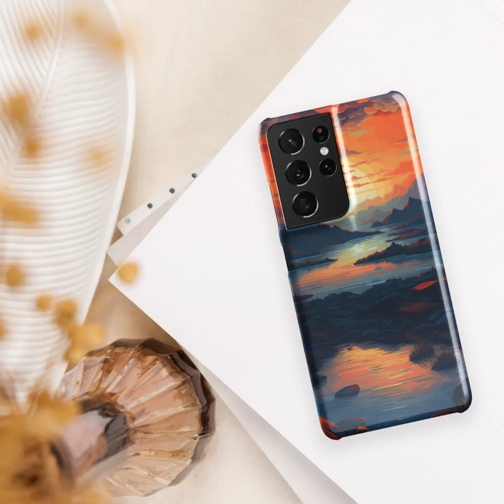 Ethereal Evening: A Digital Dusk