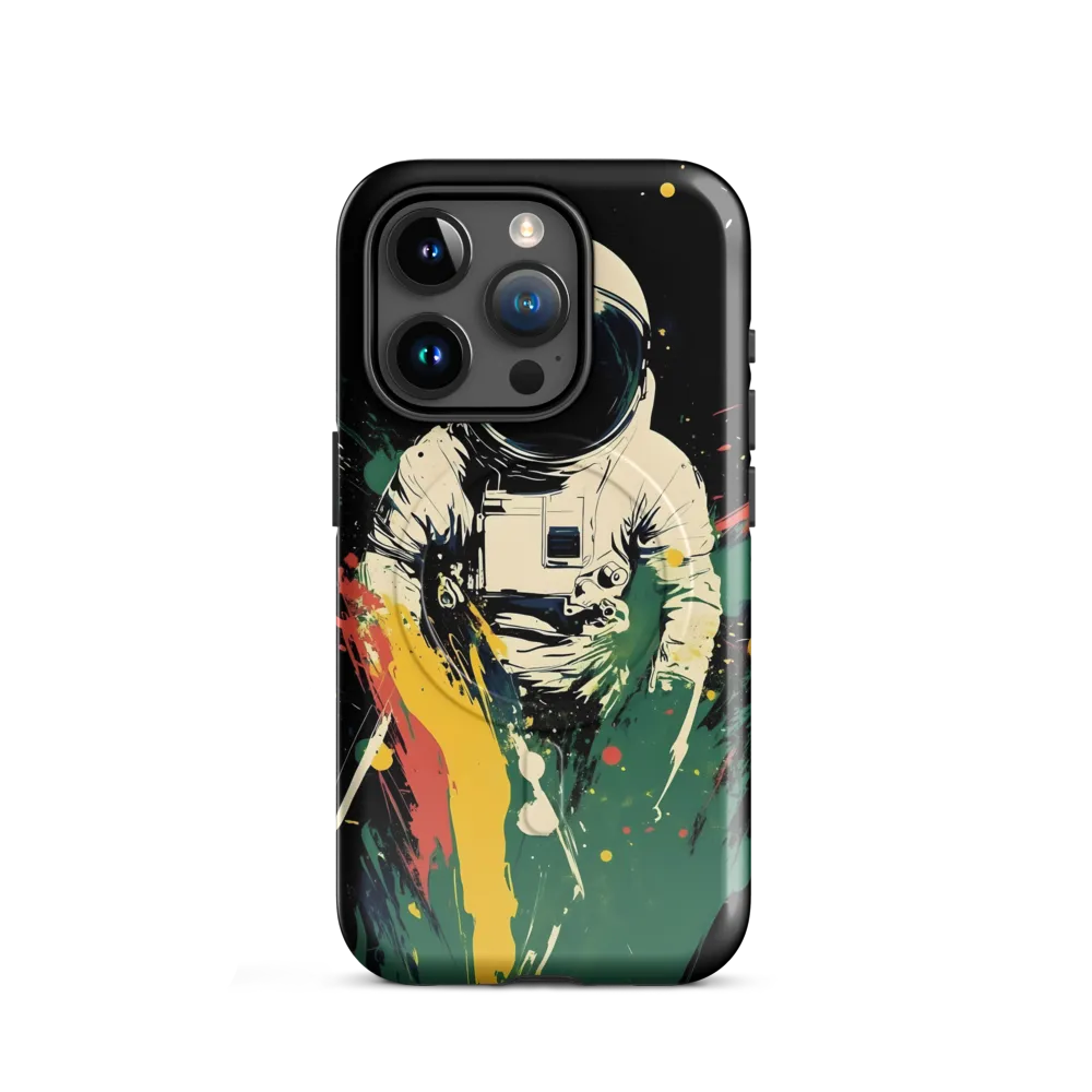 Cosmic Splash: The Astronaut's Journey