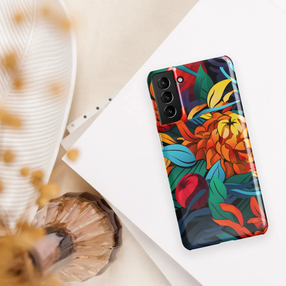 Tropical Harmony | Phone Case |  S21 Plus | Snap Case | Glossy