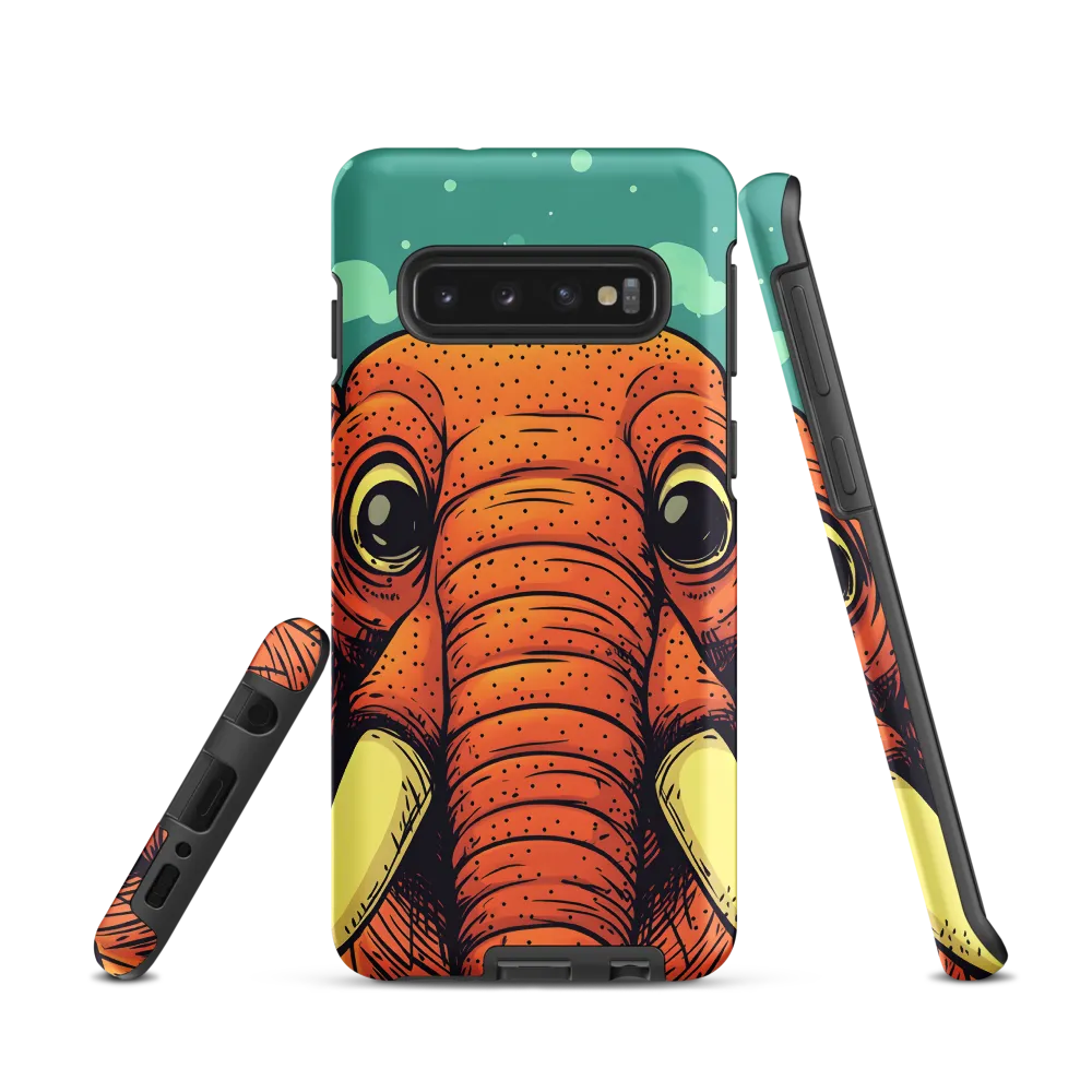 Whimsical Majesty: The Playful Elephant