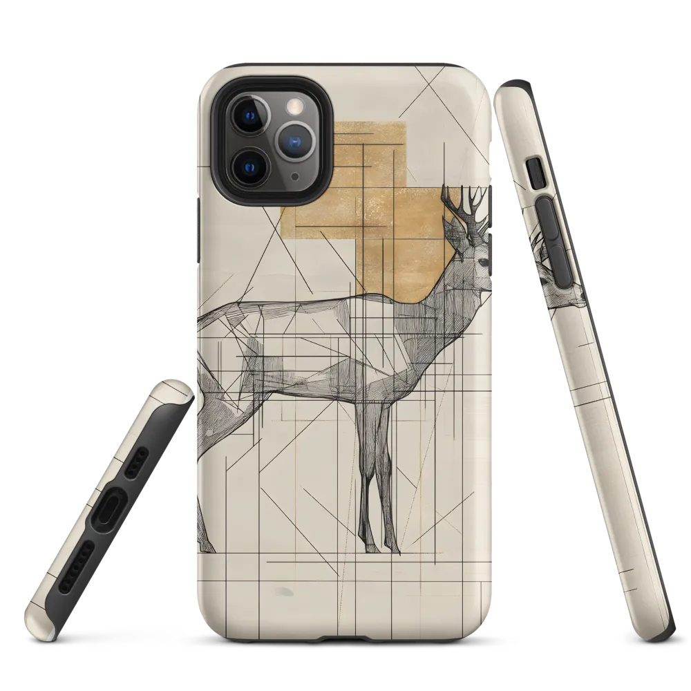 Geometric Elegance: The Majestic Deer