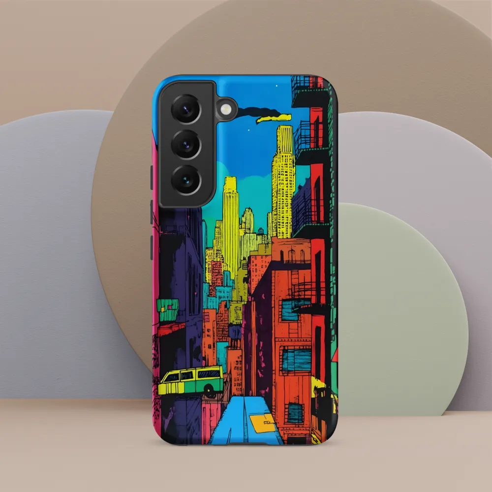 Urban Vibrance: A Pop Art Cityscape