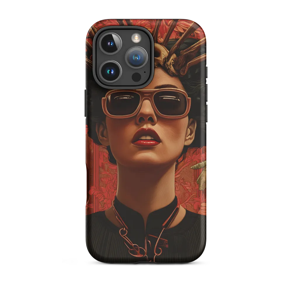 Crowned Rebellion | Phone Case |  16 Pro Max | Tough Case | Matte