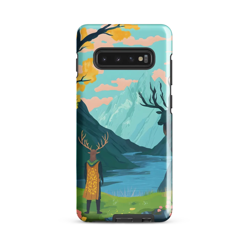 The Serene Guardian of the Landscape | Phone Case |  S10 Plus | Tough Case | Glossy