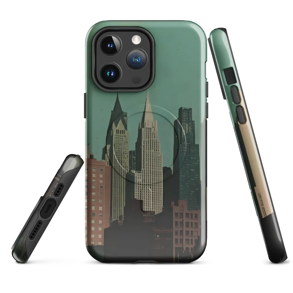 Urban Nostalgia: A Retro Cityscape