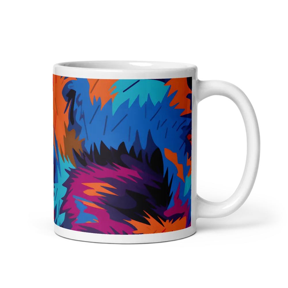 The Colorful Essence of Bears | Mug with White inside | 11 oz