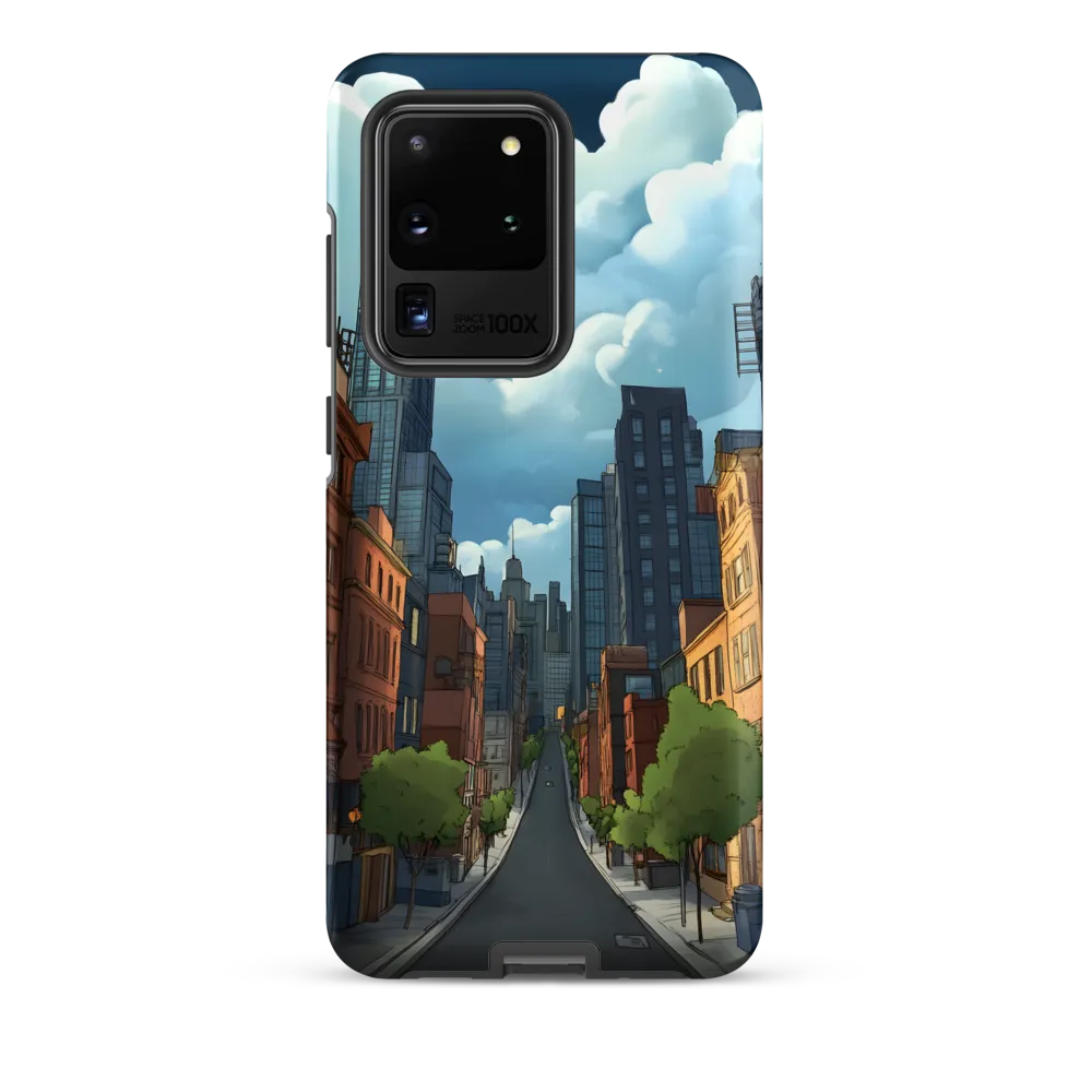 Urban Serenity: A Digital Cityscape