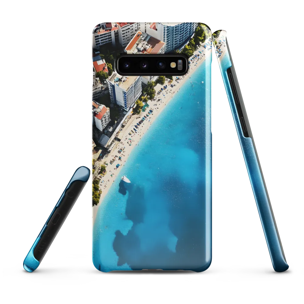 A Coastal Symphony of Urban Serenity | Phone Case |  S10 Plus | Snap Case | Glossy