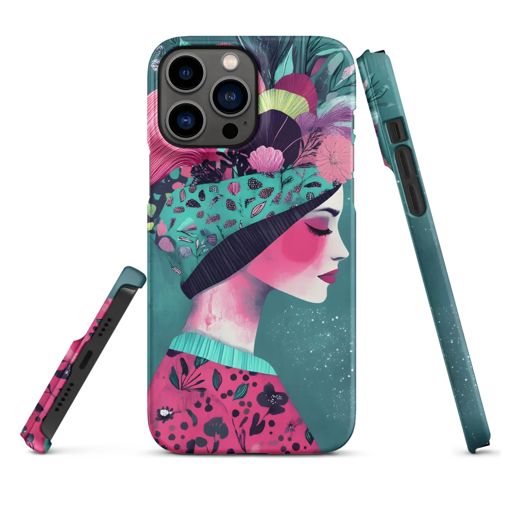 Whimsical Floral Portrait