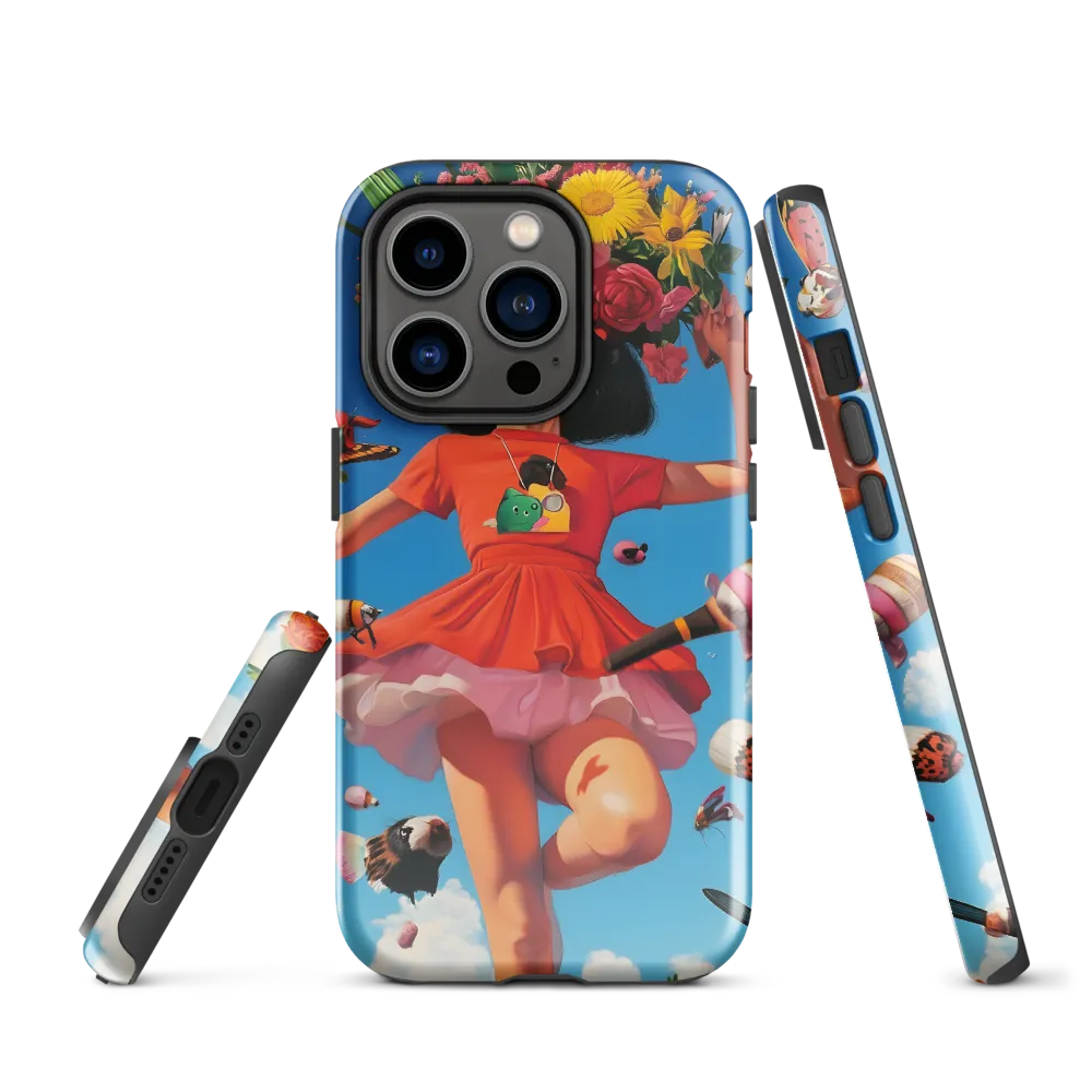 Joyful Whimsy | Phone Case |  14 Pro | Tough Case | Glossy