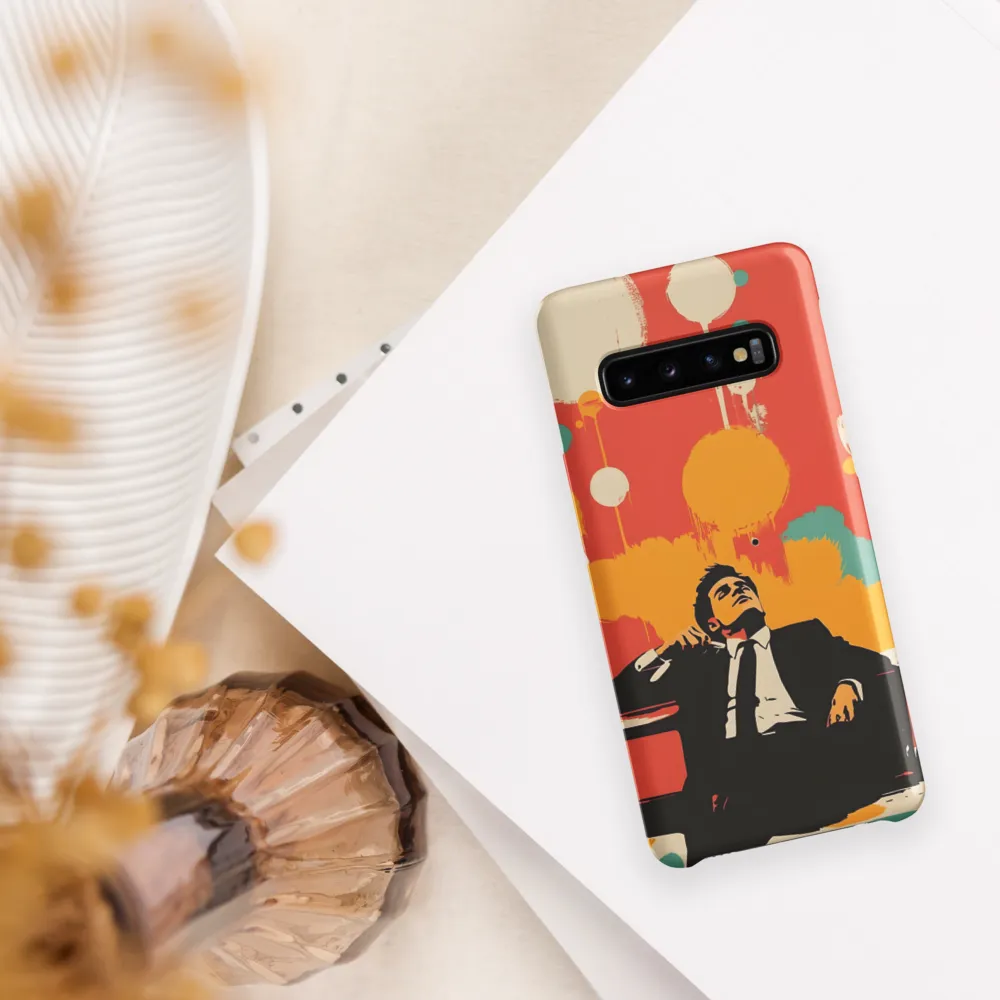 Chiaroscuro of Confidence | Phone Case |  S10 | Snap Case | Matte