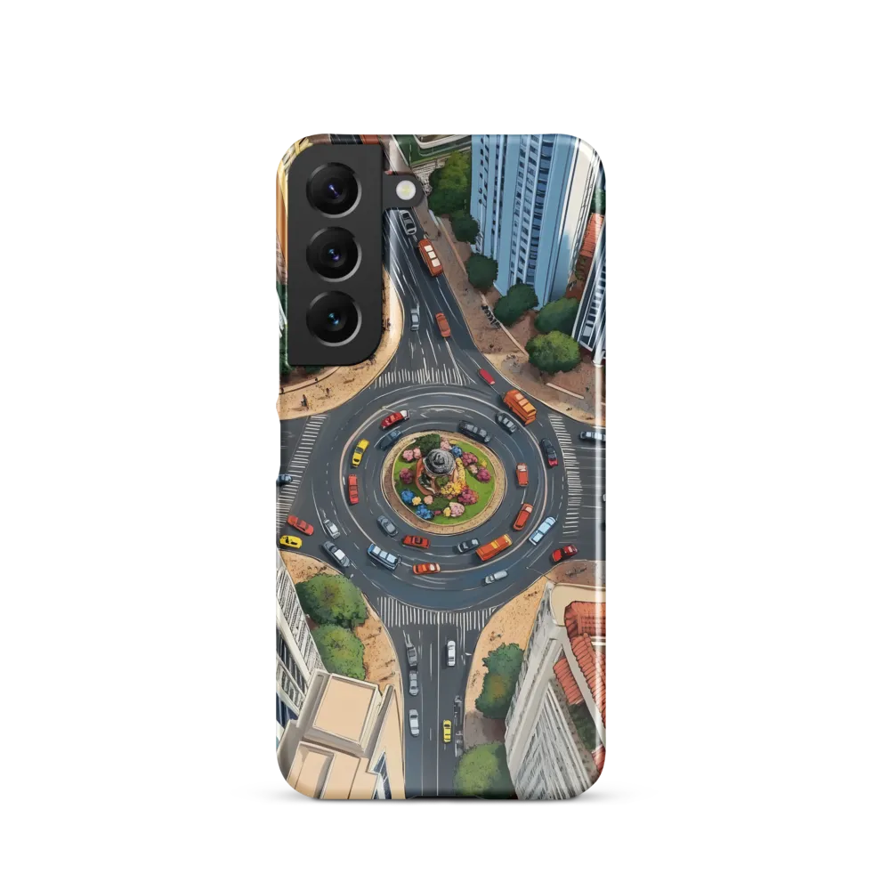 Urban Symphony: Aerial Vision of City Life
